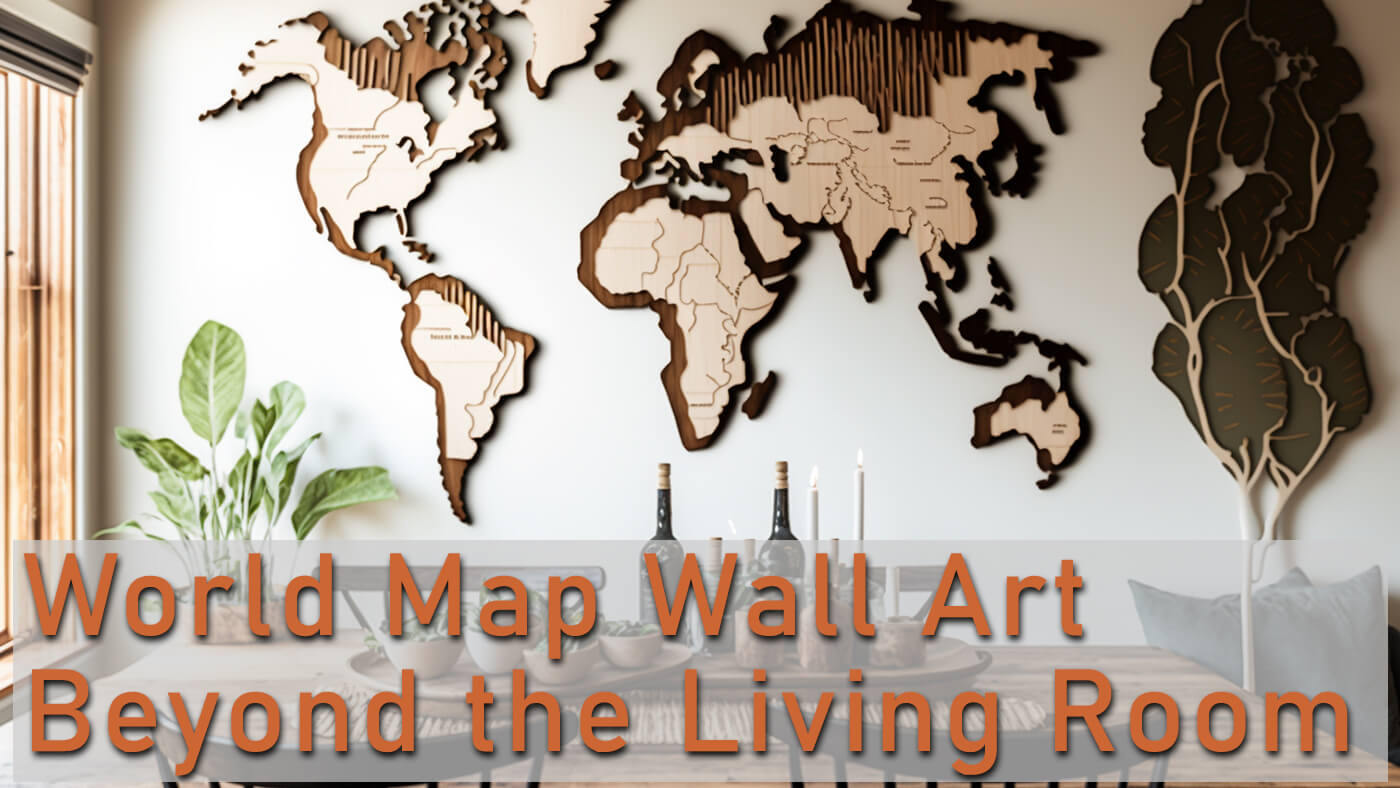 Black And White World Map Wall Art at Evelyn Fry blog