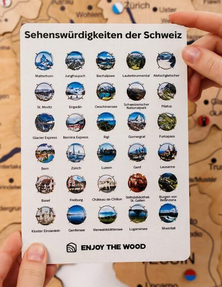 UK Sight Marker for Your Wooden Map