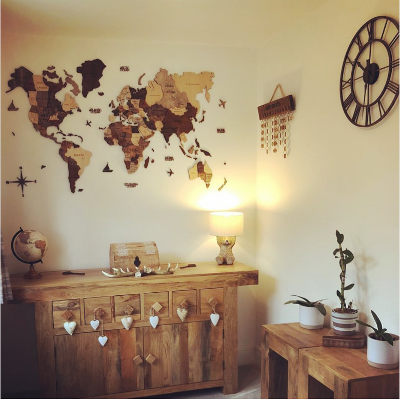 Top 3 Wooden Decor Ideas For Your Home | Wooden World Map