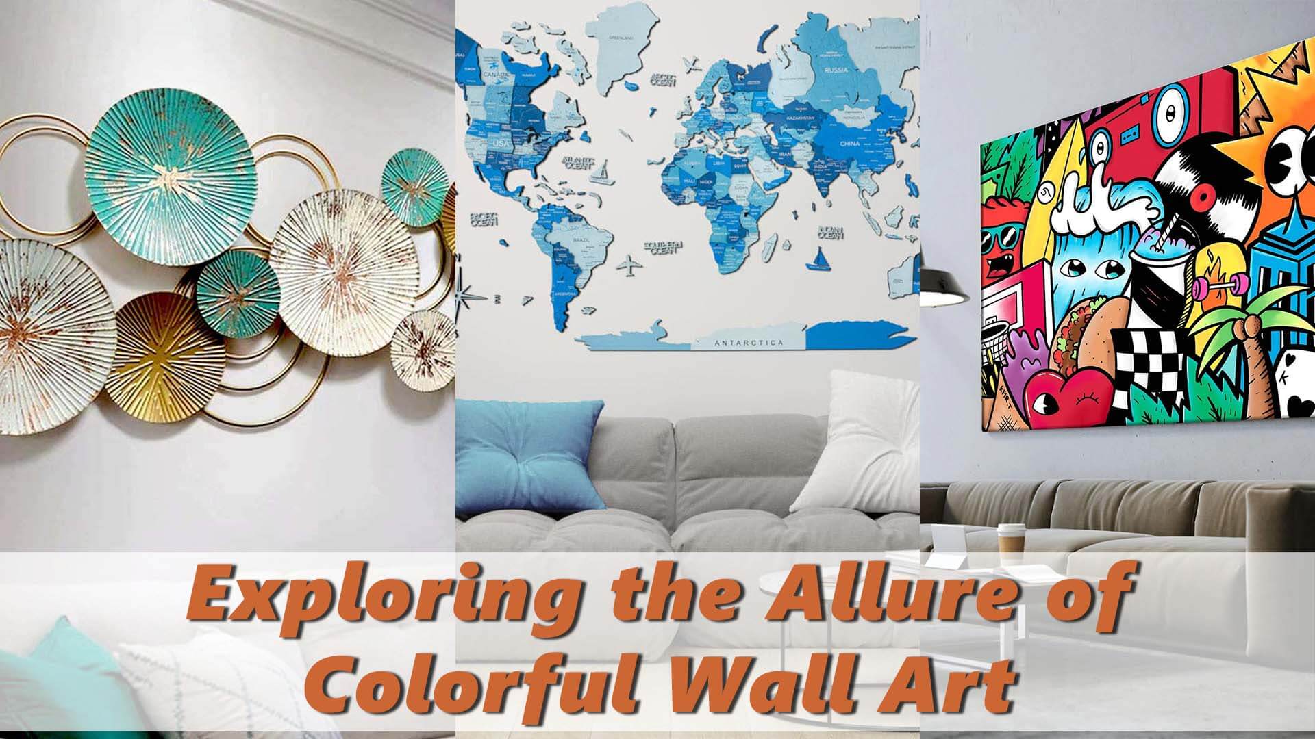 Vibrant Expressions: Exploring the Allure of Colorful Wall Art – Wooden ...