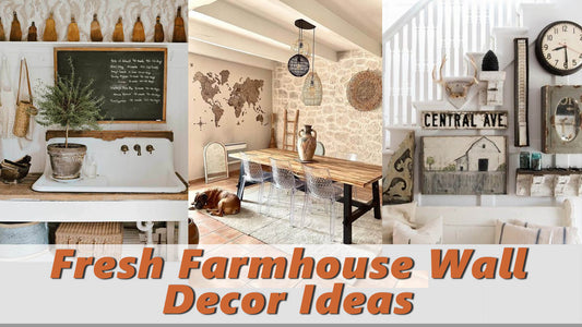 Wooden World Map Farmhouse Wall Decor Ideas