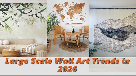 Wooden World Map Large Scale Wall Art 2026
