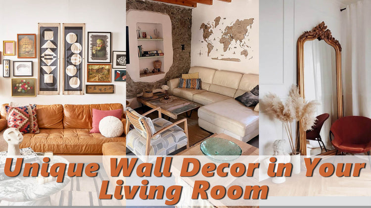 5 Creative Ideas for Unique Wall Decor in Your Living Room – Wooden