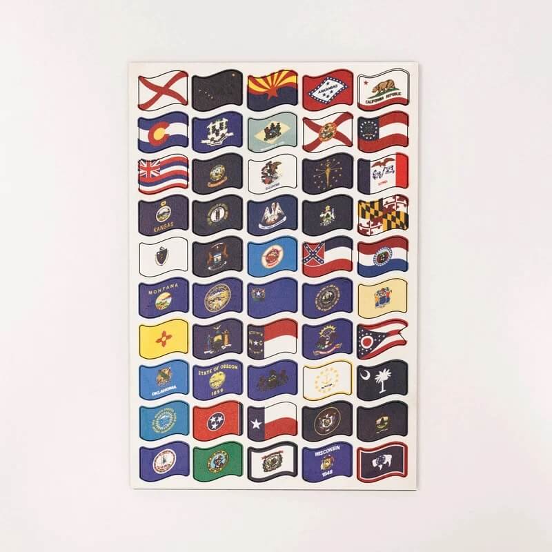 Framed Travel Counter - US States