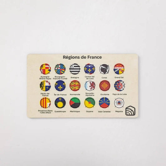 France Flag Marker for Your Wooden Map